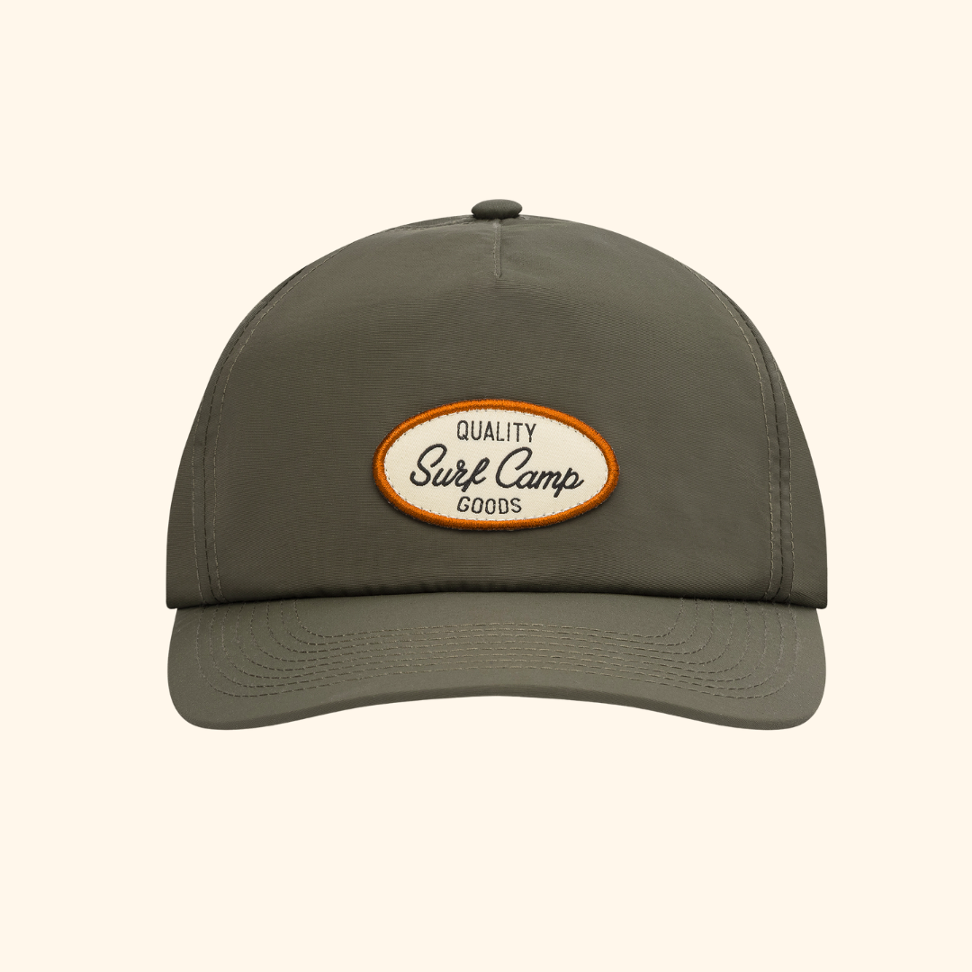 Quality Goods Nylon Patch Hat Olive