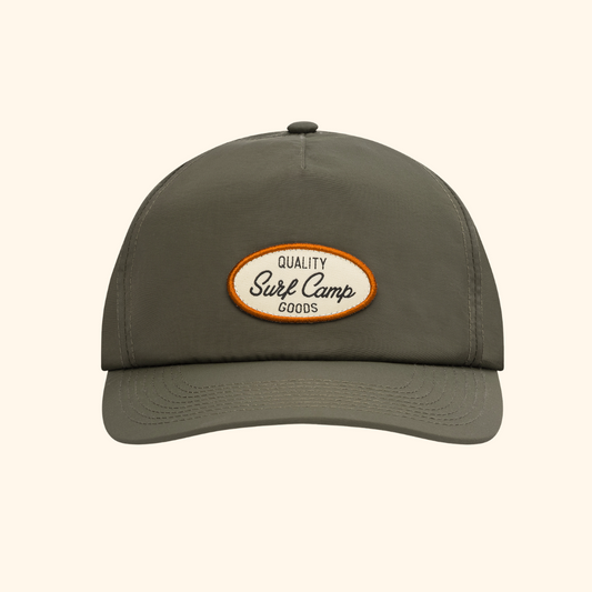Quality Goods Nylon Patch Hat Olive