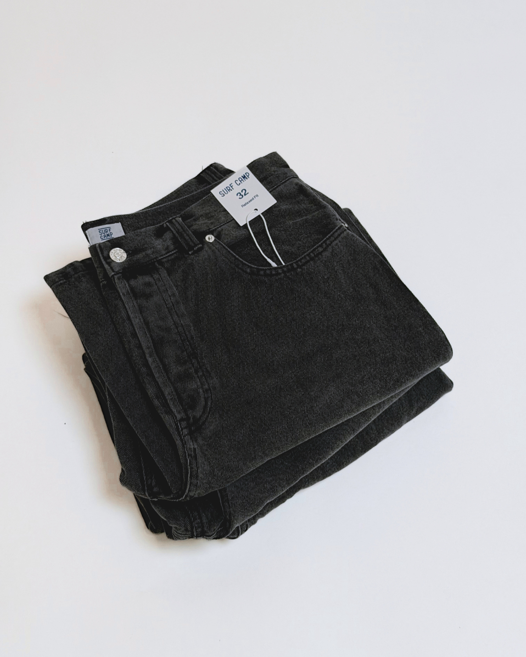 Denim Pant Washed Black