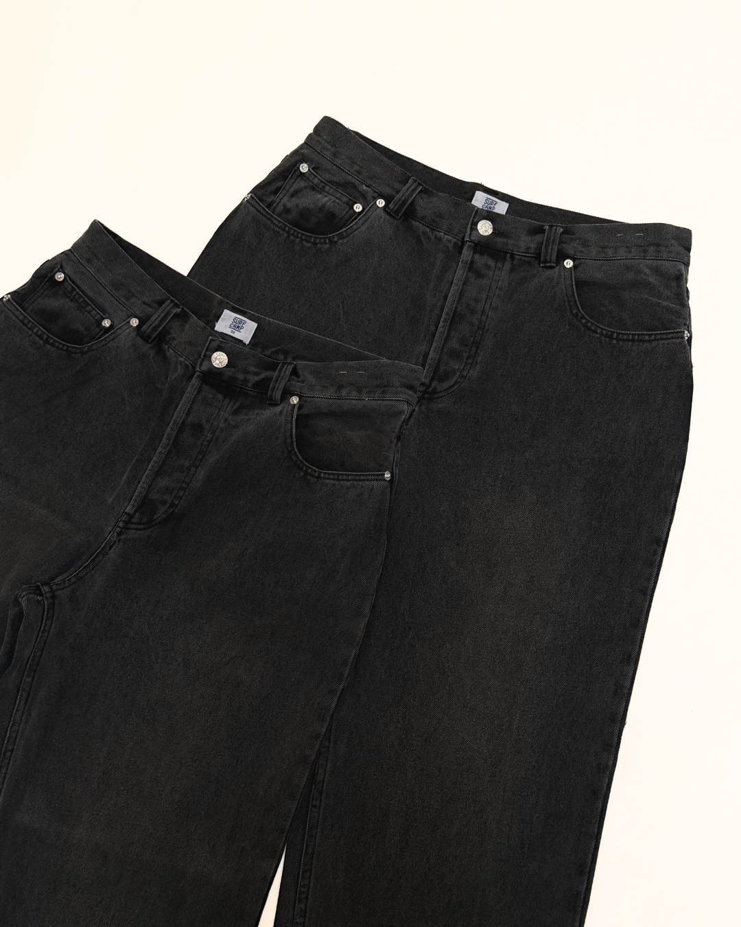 Denim Pant Washed Black