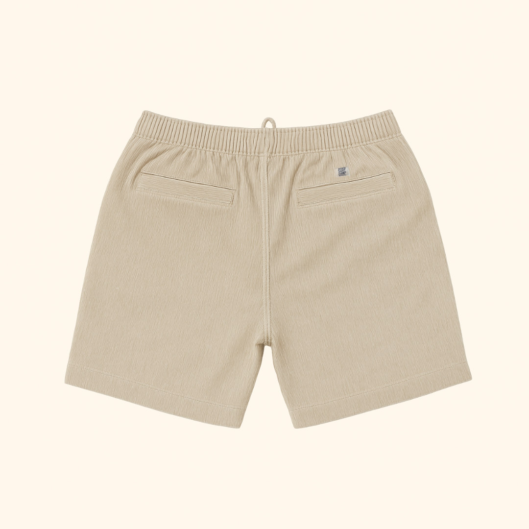 Cord Short Khaki