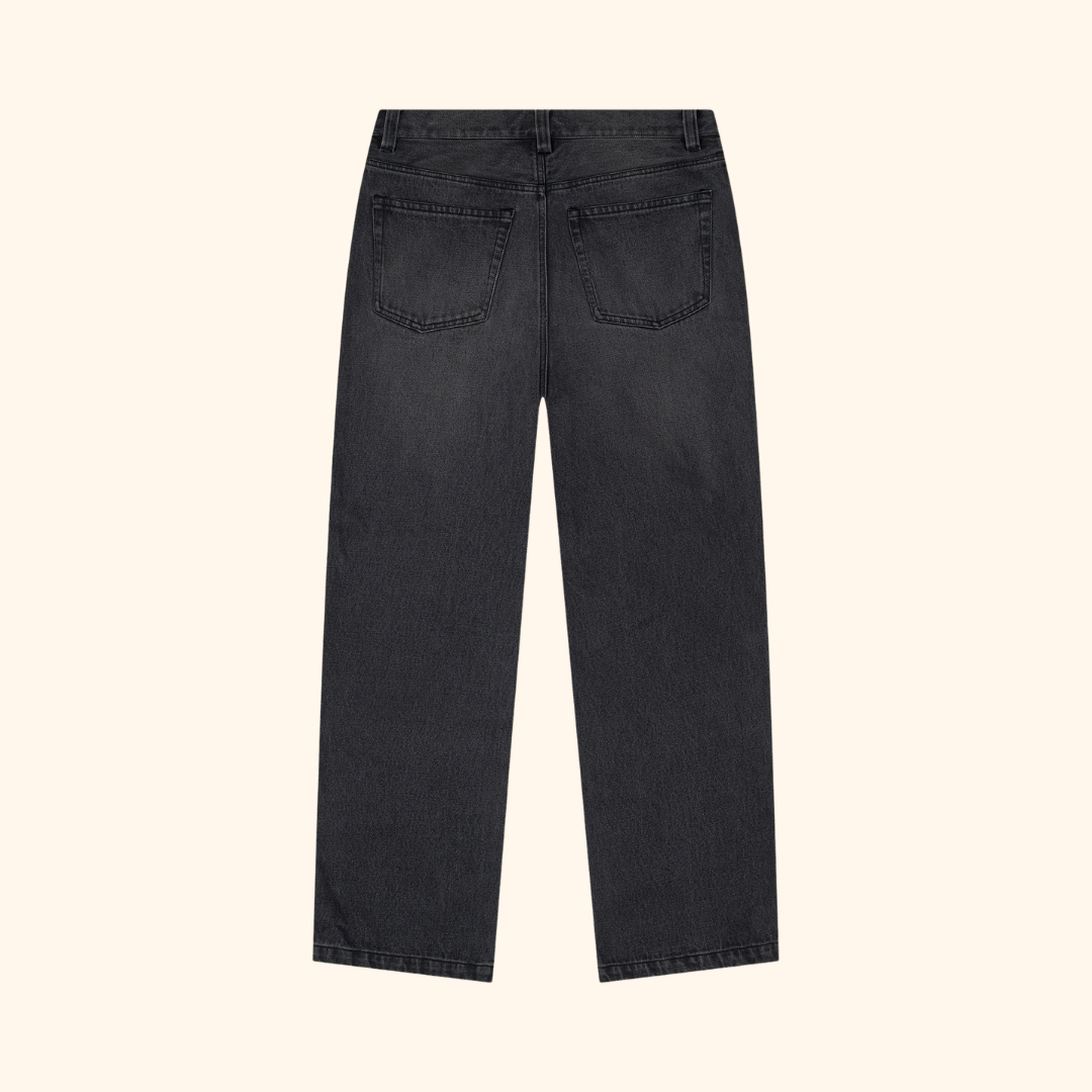 Denim Pant Washed Black