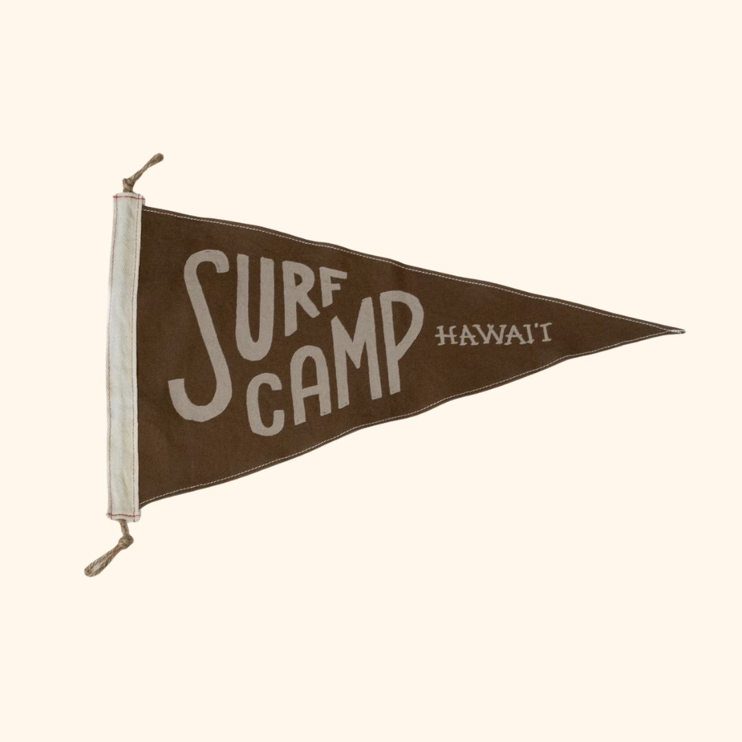 Slightly Choppy x Surf Camp Flag