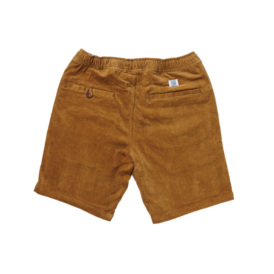 Cord Short Deep Mustard