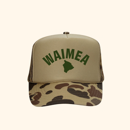 Waimea Trucker Hat - Camo