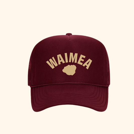 Waimea Trucker Hat - Red